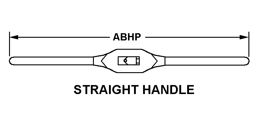 STRAIGHT HANDLE style nsn 5120-01-518-0550