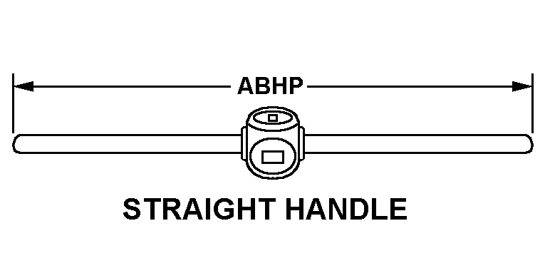 STRAIGHT HANDLE style nsn 5120-01-518-0550