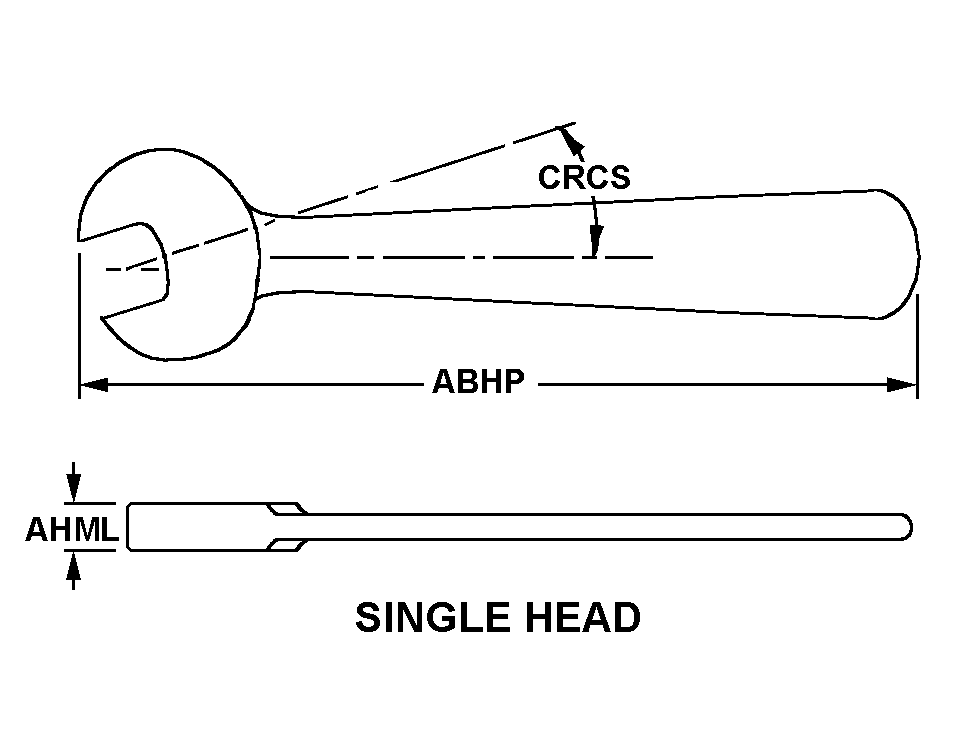 SINGLE HEAD style nsn 5120-01-385-7142