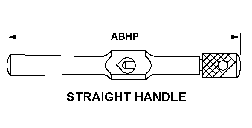 STRAIGHT HANDLE style nsn 5120-01-518-0550