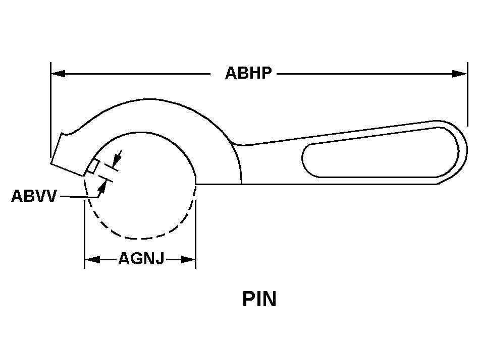 PIN style nsn 5120-01-273-1901