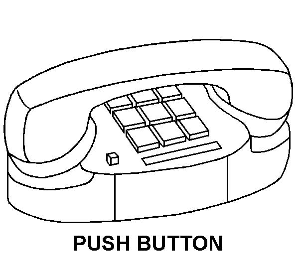 PUSH BUTTON style nsn 5805-01-417-6009