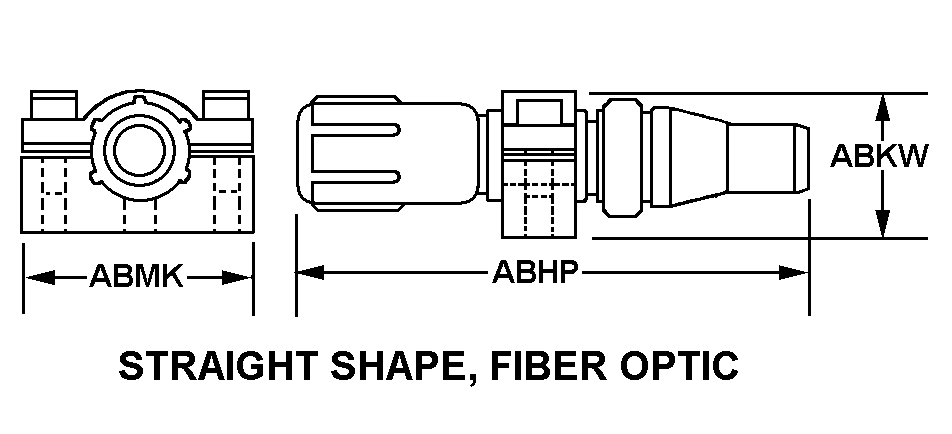 STRAIGHT SHAPE, FIBER OPTIC style nsn 6060-01-316-8307