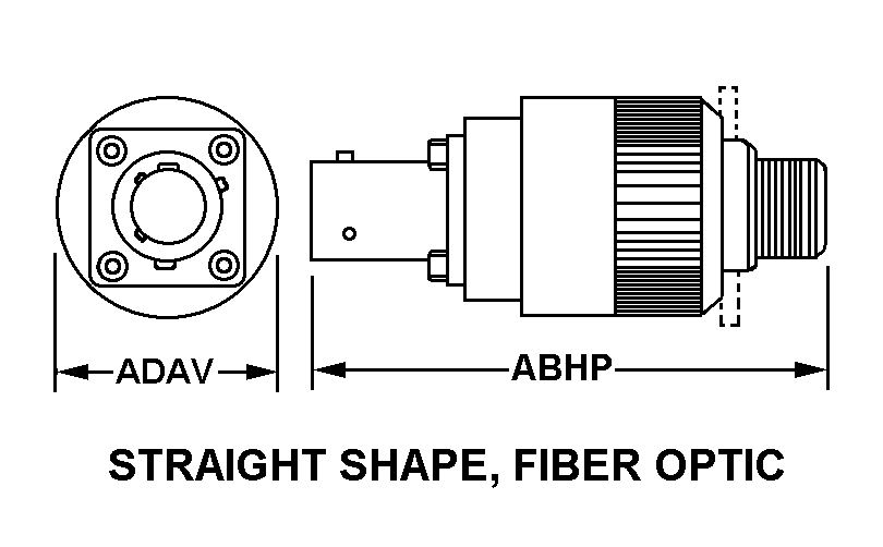 STRAIGHT SHAPE, FIBER OPTIC style nsn 6060-01-645-8253
