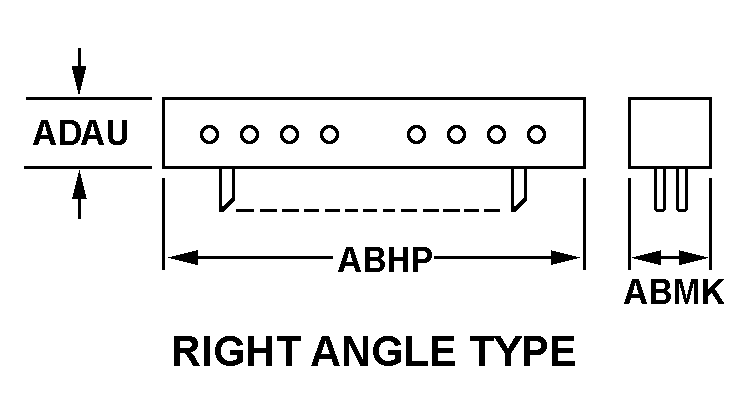 RIGHT ANGLE TYPE style nsn 5935-01-293-9190