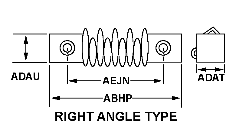 RIGHT ANGLE TYPE style nsn 5935-00-179-4540