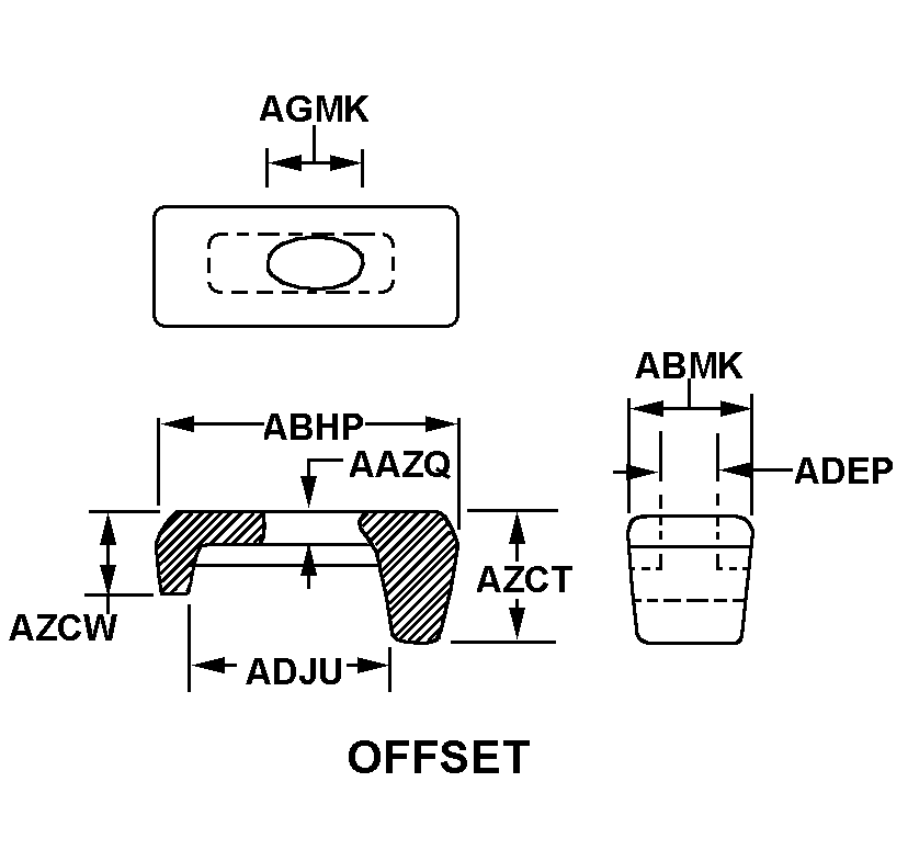 OFFSET style nsn 5340-01-122-5988