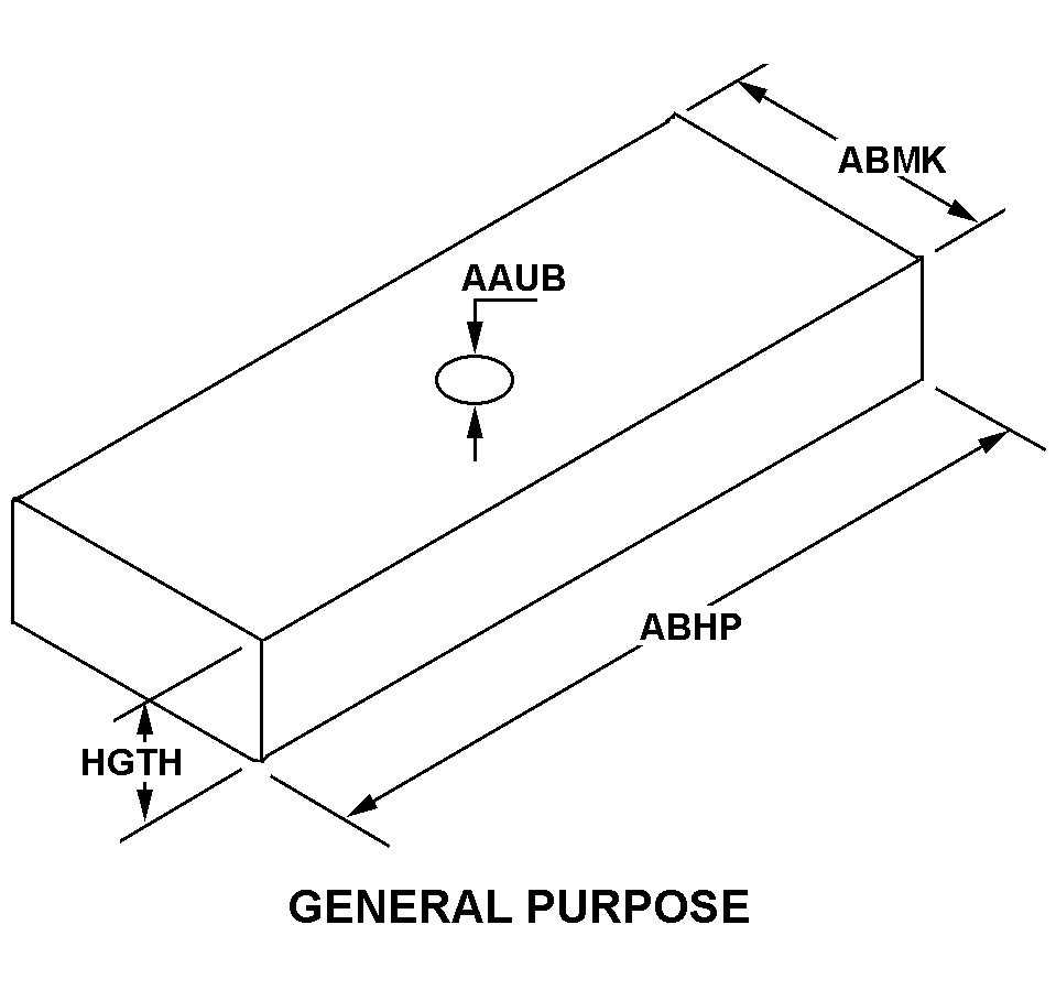 GENERAL PURPOSE style nsn 5340-01-594-9498