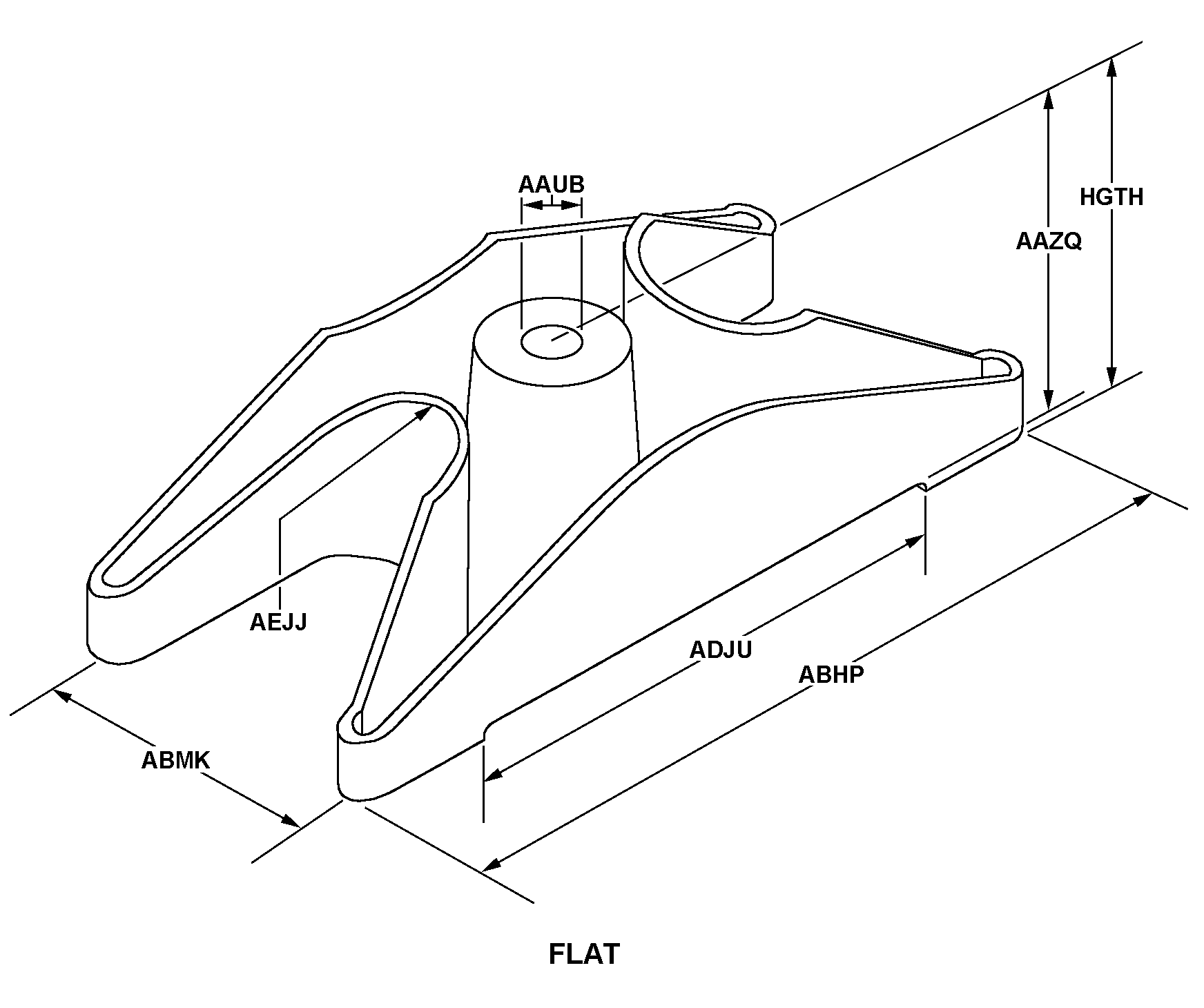 FLAT style nsn 5340-01-362-2137