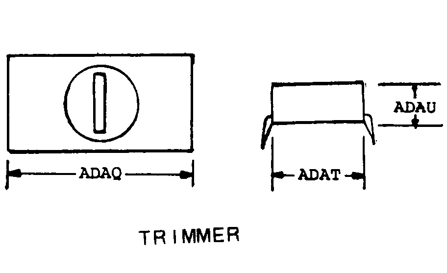 TRIMMER style nsn 5905-01-454-4591