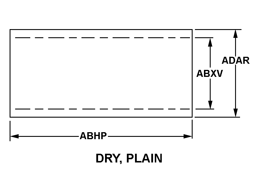 DRY, PLAIN style nsn 4320-01-231-6725