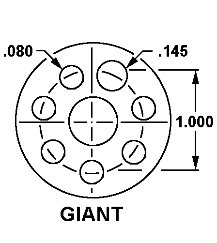 GIANT style nsn 5935-00-629-9507