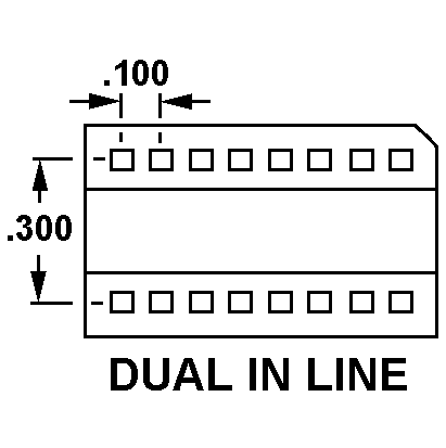 DUAL IN-LINE style nsn 5935-01-381-9116