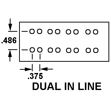 DUAL IN-LINE style nsn 5935-01-045-0142