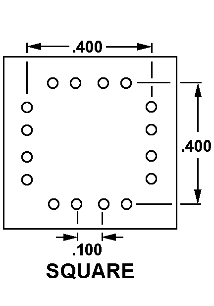 SQUARE style nsn 5935-01-512-1518