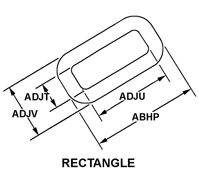 RECTANGLE style nsn 5975-01-626-9095