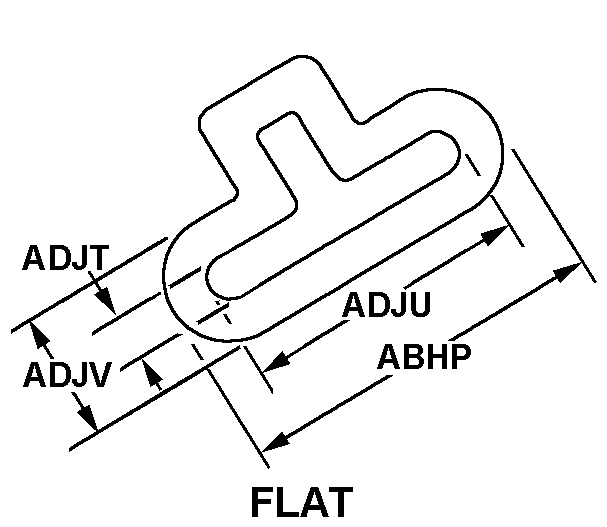 FLAT style nsn 5340-00-063-1958