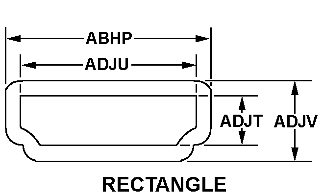 RECTANGLE style nsn 5975-01-626-9127