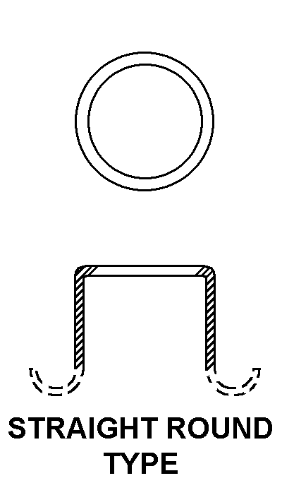 STRAIGHT ROUND TYPE style nsn 5340-00-123-3423