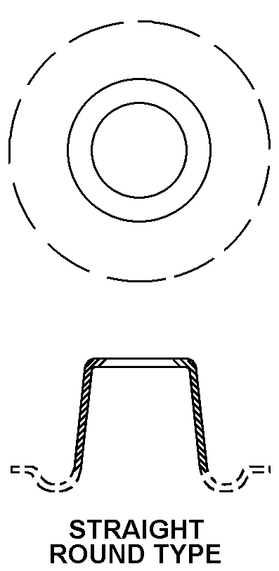 STRAIGHT ROUND TYPE style nsn 5340-01-218-1614