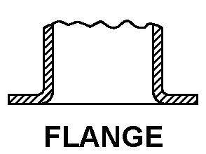 FLANGE style nsn 5340-00-123-8969