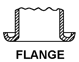 FLANGE style nsn 5340-00-100-6308