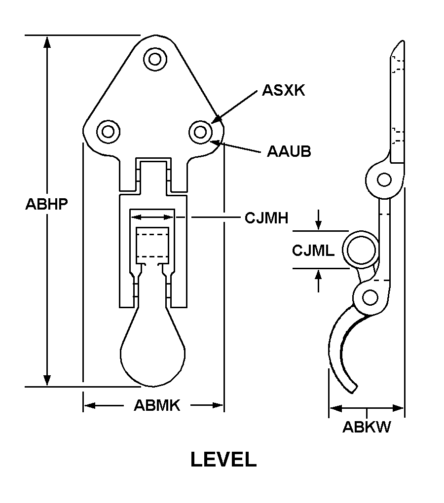 LEVEL style nsn 5340-00-830-4261