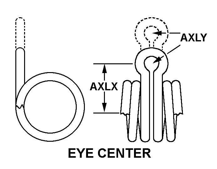 EYE CENTER style nsn 5360-01-418-8578