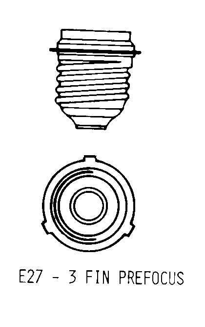 E27-3 FIN PREFOCUS style nsn 6240-01-644-9844