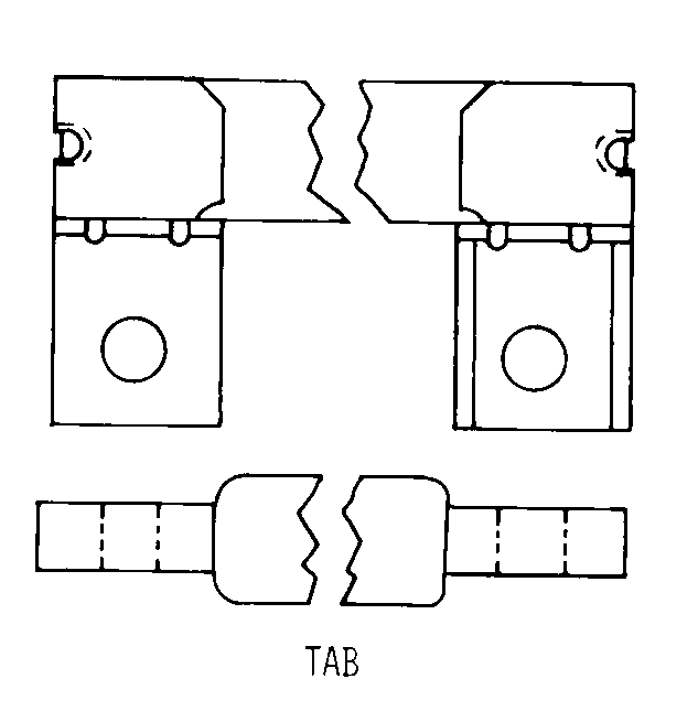 TAB style nsn 6240-00-606-0323