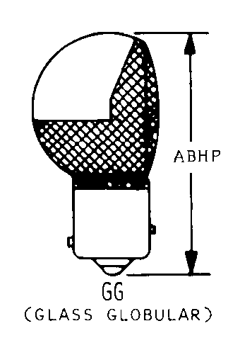 GG (GLASS GLOBULAR) style nsn 6240-01-499-4900