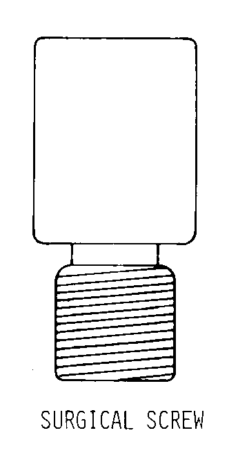 SURGICAL SCREW style nsn 6240-00-797-0420