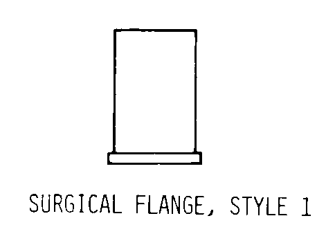 SURGICAL FLANGE, STYLE 1 style nsn 6240-00-797-2850