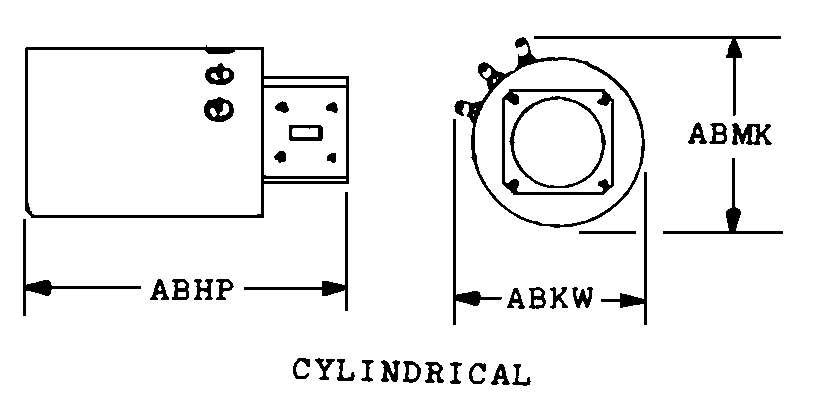 CYLINDRICAL style nsn 5985-01-042-0669