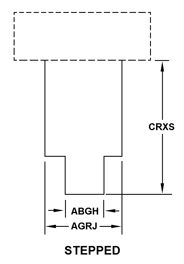 STEPPED style nsn 5355-00-052-0086