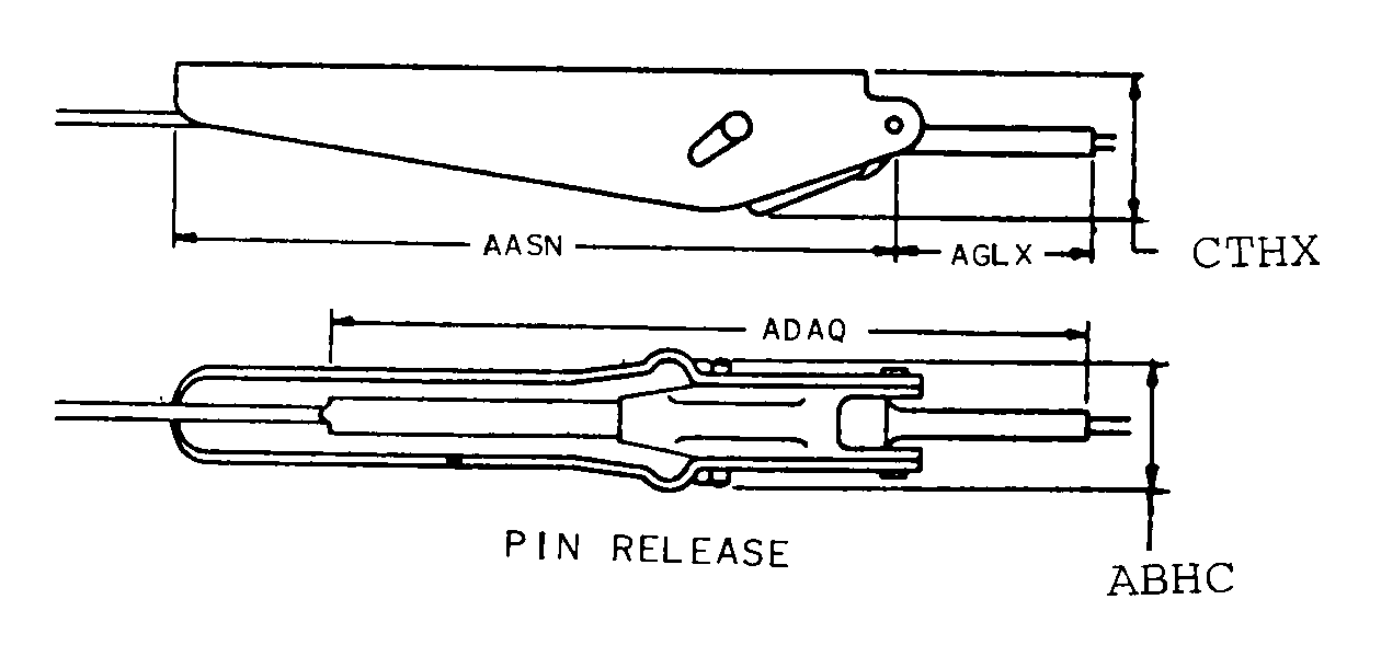 PIN RELEASE style nsn 4030-00-303-6360