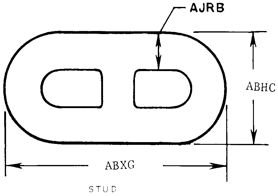 STUD style nsn 4010-01-594-3800