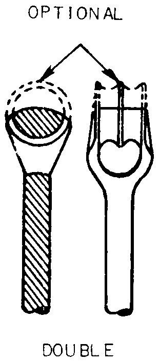 DOUBLE style nsn 4030-00-235-0737