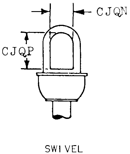 SWIVEL style nsn 4030-01-162-0423