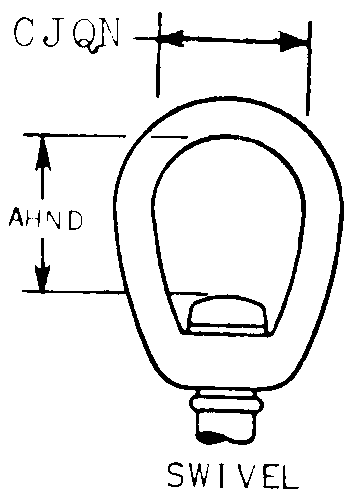 SWIVEL style nsn 4030-01-081-2601