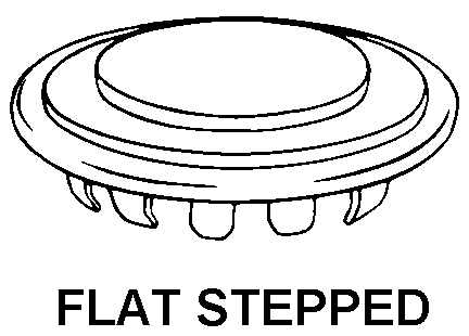 FLAT STEPPED style nsn 5340-01-488-4033