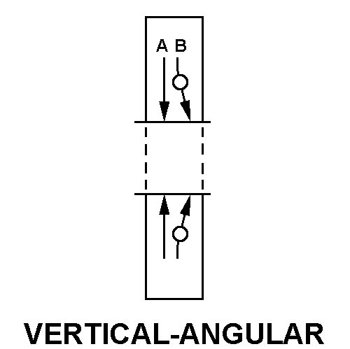 VERTICAL-ANGULAR style nsn 5330-00-050-0148