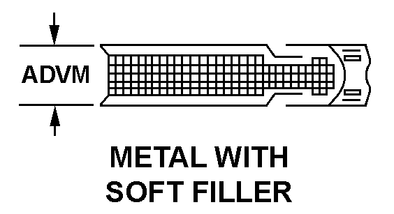 METAL WITH SOFT FILLER style nsn 5330-01-374-0400