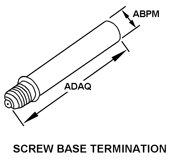 SCREW BASE TERMINATION style nsn 5905-00-433-1918