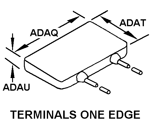 TERMINALS ONE EDGE style nsn 5905-01-098-8543