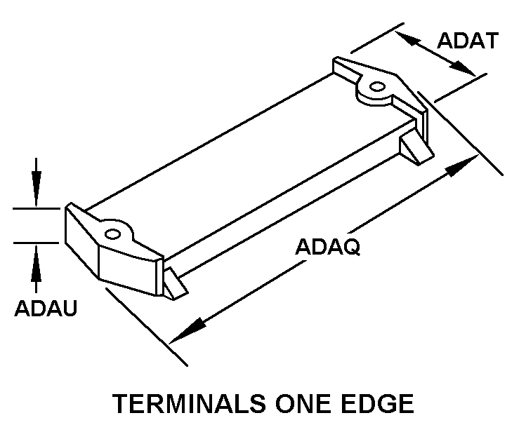 TERMINALS ONE EDGE style nsn 5905-01-265-9846