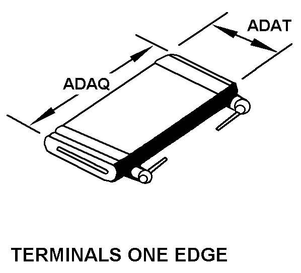TERMINALS ONE EDGE style nsn 5905-00-100-4833