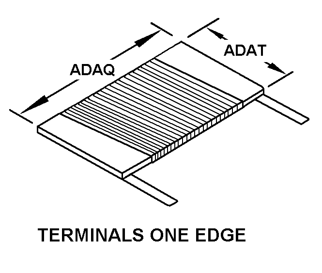 TERMINALS ONE EDGE style nsn 5905-01-262-0716