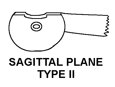 SAGITTAL PLANE TYPE II style nsn 6515-01-197-8813