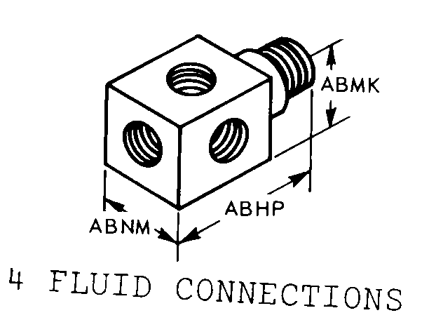 4 FLUID CONNECTIONS style nsn 4730-00-538-1903